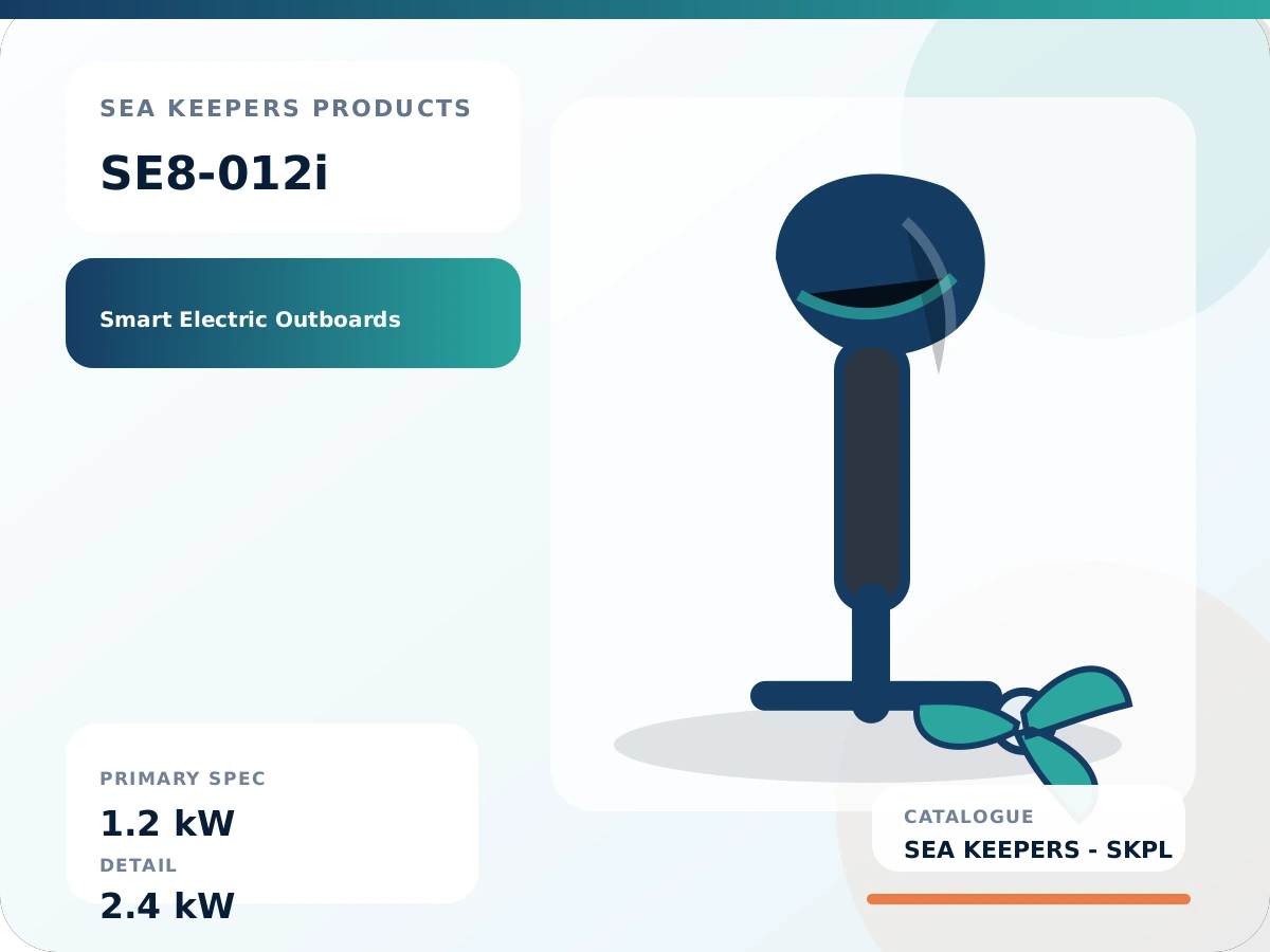 SE8-012i Smart Electric Outboard Motor