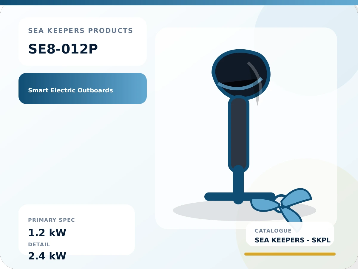SE8-012P Smart Electric Outboard Motor